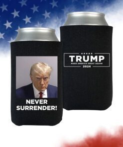 Trump 2024 Never Surrender Beverage Cooler