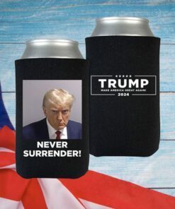 Trump 2024 Never Surrender Beverage Cooler