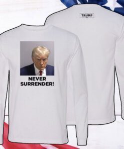 Donald Trump 2024 Never Surrender Black Hat Cap