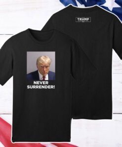 Donald Trump 2024 Never Surrender Black Hat Cap