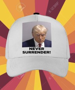 Donald Trump 2024 Never Surrender Premium Cotton Shirts