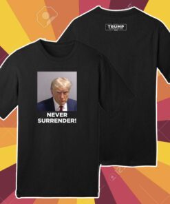 Donald Trump 2024 Never Surrender Premium Cotton Shirts