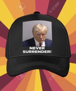 Donald Trump 2024 Never Surrender Premium Cotton Shirts