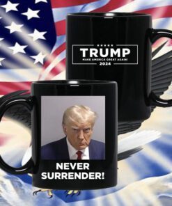 2024 Trump Never Surrender V-Neck T-Shirt