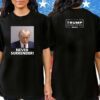 Donald Trump Never Surrender Lady’s Cropped Hoodie TShirt
