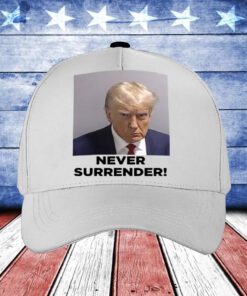 Trump 2024 Never Surrender Racerback Tank Top T-Shirt