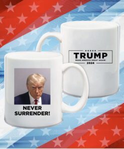 Trump 2024 Never Surrender Raglan Unisex T-Shirt