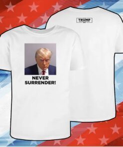 Trump 2024 Never Surrender Raglan Unisex T-Shirt