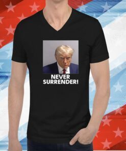 Trump 2024 Never Surrender Raglan Unisex T-Shirt