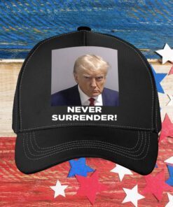 Trump 2024 Never Surrender White Long Sleeve TShirt