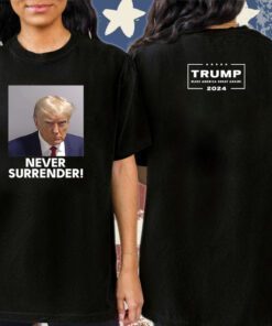 Donald Trump 2024 Never Surrender Youth TShirt