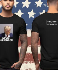 Donald Trump 2024 Never Surrender Youth TShirt