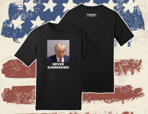 Donald Trump 2024 Never Surrender Youth TShirt