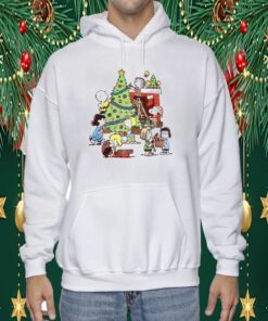 Peanuts Christmas, Christmas Family Tee Shirt
