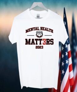 Georgia Football Mental Health Matters 2023 TShirt