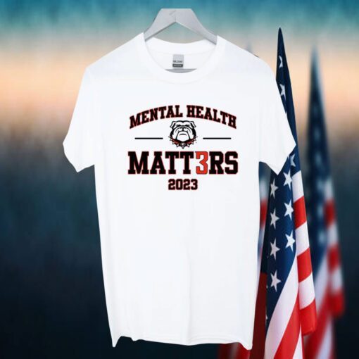 Georgia Football Mental Health Matters 2023 TShirt