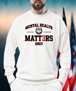 Georgia Football Mental Health Matters 2023 TShirt