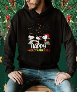 Snoopy Happy Hallothanksmas Christmas Gift Shirt