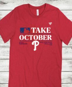 Philadelphia Phillies 2023 Postseason Locker Room T Shirt