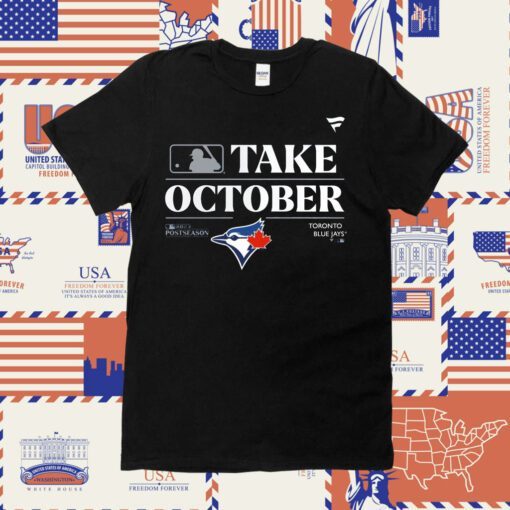 Toronto Blue Jays Fanatics Branded 2023 Postseason Locker Room Official Shirt