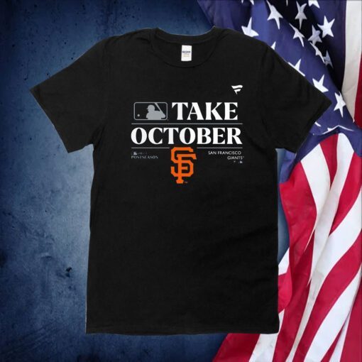 San Francisco Giants Fanatics Branded 2023 Postseason Locker Room Tee Shirt