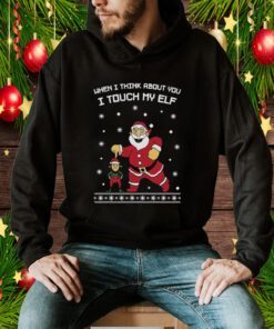 Ugly Christmas, I Touch My Elf, Holiday Xmas 2024 T-Shirt
