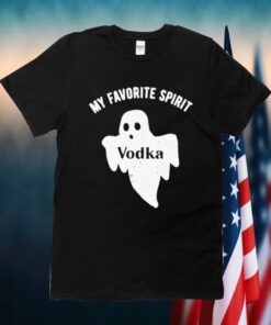 Ghost My favorite Spirit Vodka Halloween 2024 Shirt