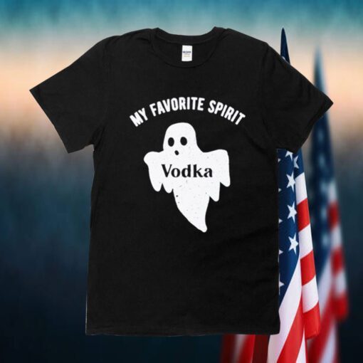 Ghost My favorite Spirit Vodka Halloween 2024 Shirt