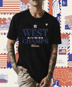 Official Astros Al West Champions 2023 TShirt