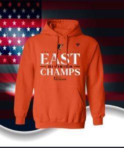 Official Baltimore Orioles Al East Champions 2023 Orange T-Shirt