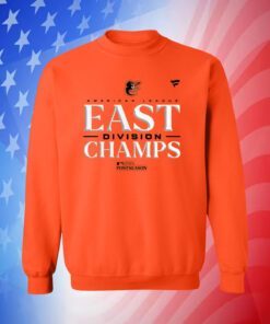 Baltimore Orioles 2023 Al East Champions Tee Shirt