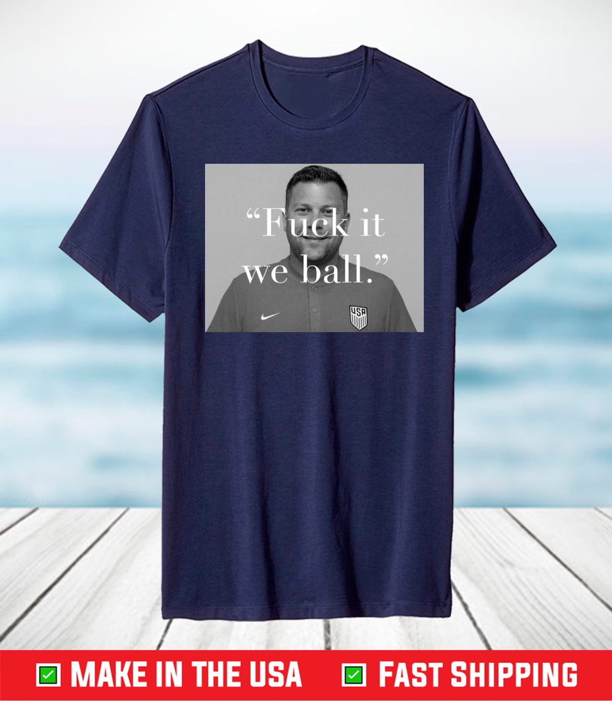 B.J Callaghan Fuck It We Ball 2023 T-Shirt