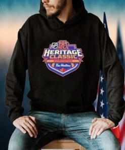 2023 Tim Hortons NHL Heritage Classic Unveils Logo Tee Shirt