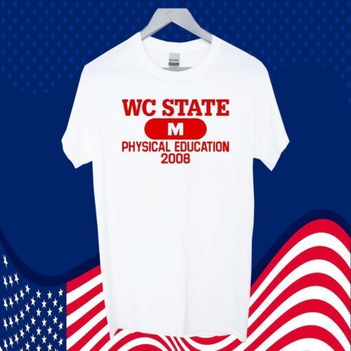 Wc State M Physical Education 2008 Tee Shirt
