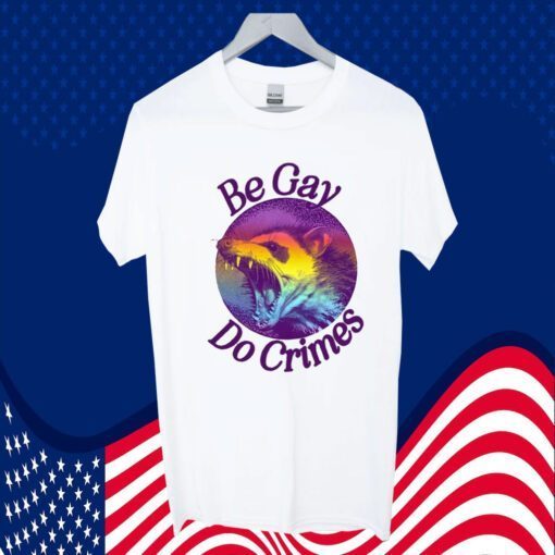 Be Gay Do Crimes Oppossum 2023 Shirt