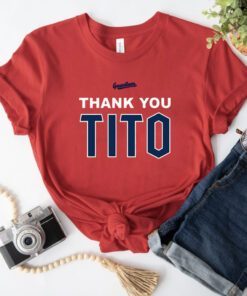 Thank You Tito Cleveland Guardians TShirt