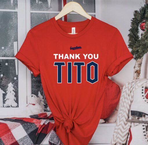 Thank You Tito Cleveland Guardians TShirt