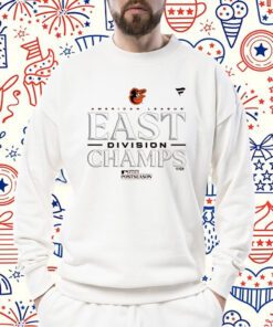 Baltimore Orioles 2023 Al East Division Champions Locker Room Official Shirt
