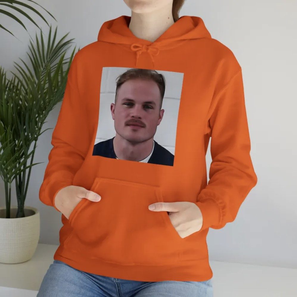 Zach Bryan Mug Shot Hoodie