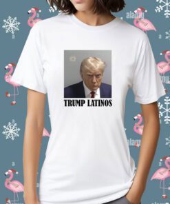 Original Trump Mugshot Latinos Shirt