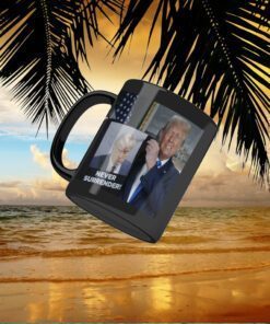 Trump 2024 Shows Off Trump Mugshot Never Surrender Cropped Bra Sleeveless Shirt