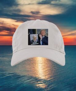 Trump 2024 Shows Off Trump Mugshot Never Surrender Hat Cap