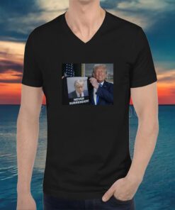 Trump 2024 Shows Off Trump Mugshot Never Surrender Hat Cap