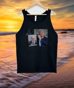 Trump 2024 Shows Off Trump Mugshot Never Surrender Pillow