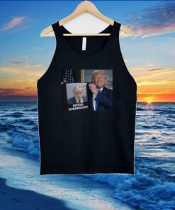 Trump 2024 Shows Off Trump Mugshot Never Surrender Poster