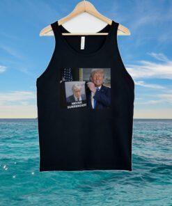 Trump 2024 Shows Off Trump Mugshot Never Surrender Sticker