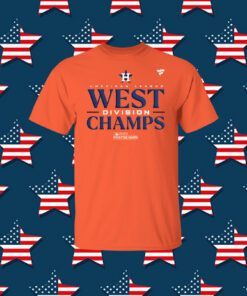 Houston Astros Al West Division Champions 2023 Tee Shirts
