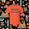 Houston Astros Fanatics Authentic 2023 AL West Division Champions Shirt