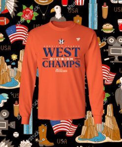 Houston Astros Fanatics Authentic 2023 AL West Division Champions Shirt