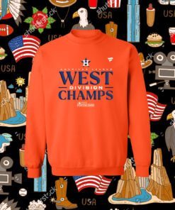 Houston Astros Fanatics Authentic 2023 AL West Division Champions Shirt